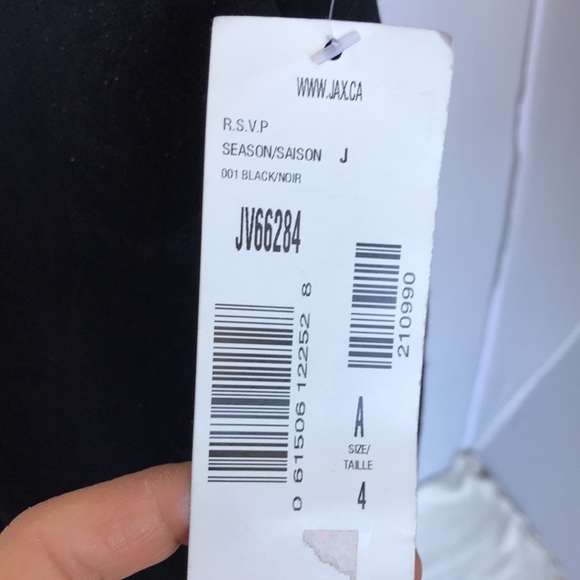 Wide leg lightweight dress pants with subtle print - Picture 3 of 5